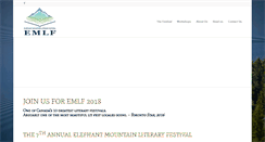 Desktop Screenshot of emlfestival.com